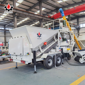 Nhà Máy Trộn Bê Tông Di Động Cung Cấp Nhà Máy Máy Máy Trộn Bê Tông Chứng Nhận CE ISO Thương Hiệu SDDOM Giá Nhà Máy Trộn Bê Tông - Product Image 1