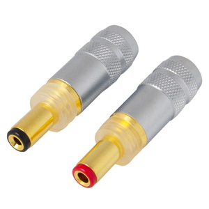 <span class=keywords><strong>El</strong></span> <span class=keywords><strong>Rey</strong></span> de la Electricidad: DC-2.1G, DC-2.5G, Conector de Alimentación CC Chapado en Oro - Product Image 1
