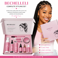 Kit d'installation de perruques professionnel OEM/ODM 6 pièces, ensemble de colle et spray de fusion HD Lace Invisible Bond, mousse pour tresses pour cheveux naturels 4C