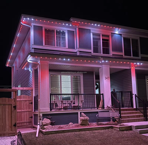 Luces navideñas permanentes para exteriores DC12V impermeables IP67 para casa, luces de punto LED <span class=keywords><strong>RGB</strong></span> RGBW. - Product Image 5