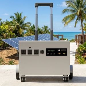 Estación de Energía Portátil H5000 de 5000W, Generador Solar Todo en Uno, Onda Sinusoidal Pura, Respaldo Industrial de Alta Resistencia - Product Image 2