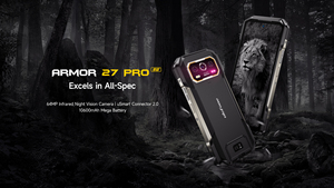 Téléphone portable <span class=keywords><strong>5G</strong></span> Android <span class=keywords><strong>Ulefone</strong></span> <span class=keywords><strong>Armor</strong></span> 27 Pro avec caméra de vision nocturne infrarouge, smartphone robuste - Product Image 2