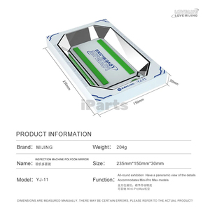 Iparts mijing เครื่องตรวจสอบ YJ-11กระจกหลายเหลี่ยมสำหรับ iPhone Mini-PRO MAX โทรศัพท์มือถือเครื่องมือซ่อมอเนกประสงค์ - Product Image 6