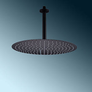 Bras télescopique rond encastré chromé de 16 pouces pour salle de bain avec bras d'extension de buse Slimline <span class=keywords><strong>Kit</strong></span> de bras de <span class=keywords><strong>douche</strong></span> - Product Image 5