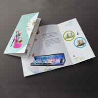 Dépliant personnalisé bon marché Service dépliants imprimante dépliants dépliant brochure entreprise impression personnalisée OEM impression offset