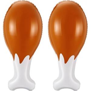 Cuisse de dinde gonflable en PVC – Décoration de fête de Thanksgiving durable et imperméable - Product Image 1