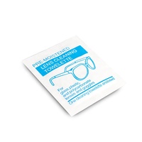 Lingettes Nettoyantes Anti-Buée pour Verres de Lunettes et Écrans de Téléphone OEM, Lingettes Humides Anti-Statiques pour Écrans de Téléphone, Paquet de 25