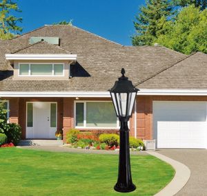 Avrupa lamba klasik Post Top Vintage Antigue bahçe sokak lambası eski - Product Image 2