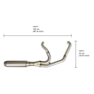 Nuevo Sistema de Escape 2 en 1 de Acero Inoxidable para Motocicleta, para Softail Street Bob Low Rider S/ST <span class=keywords><strong>Fatboy</strong></span> 2018-2026 - Product Image 3