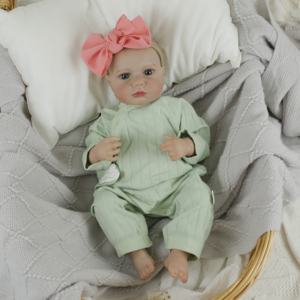 Lifereborn 18 ''Adorable Reborn Lover Newborn Weighted Baby Doll con cara real gordita - Product Image 3