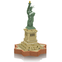 Moule King 22032 2620PCS Statue de la Liberté Building Block Brick Set Model MOC Technical Toy Plastic Modern Festival Gift