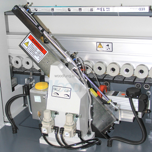 Woodfung pre-phay gỗ tự động cạnh dải máy với góc cắt tỉa cạnh bander máy móc cho chế biến Gỗ Nhà Bếp - Product Image 5