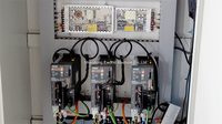 Ligne de production automatique de fenêtres PVC/UPVC à prix d'usine, machine de soudage et de nettoyage CNC à quatre têtes, 15 kW, contrôle PLC, 380 V