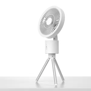 Ventilateur d'été ODM personnalisé vente en gros électrique bureau rotatif à batterie au lithium ventilateur de plafond 2 en 1 ventilateurs de table portables rechargeables