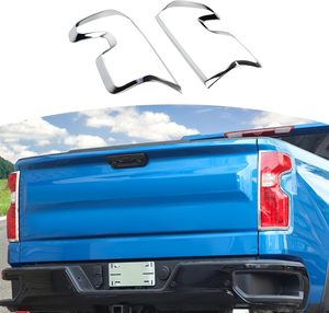 อุปกรณ์ตกแต่งรถยนต์ WZXD ABS โครเมียม ฝาครอบไฟท้าย สำหรับ Silverado HD 2019 2020 2025 1500 - Product Image 2