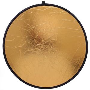 Réflecteur photographique pliable 5-en-1 en métal argenté/doré de 60 cm - Diffuseur de lumière compatible multi-marques pour la vidéo - Product Image 2