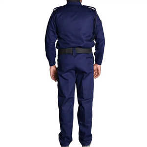 Uniforme de Guardia para Hombre, Seguridad, Táctico, Trabajo, Entrenamiento, Primavera, Otoño, Poliéster, Algodón, Azul, 6XL, Talla Estándar - Product Image 2