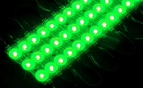 Nouveau Style LED 3 modules led lumière led modul avec len pour signe lettre lightbox lumière led bande modul ultrasons