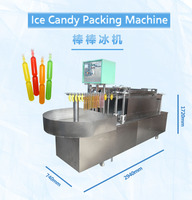 Machine de remplissage et de scellage de tubes pour bâtonnets glacés, Emballeuse automatique de tubes en plastique longs pour jus et bâtonnets glacés, Scelleuse liquide haute vitesse