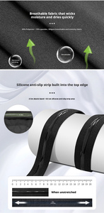 Manchons de sport en nid d'abeille avec logo personnalisé, antidérapants en silicone, rembourrage EVA 10 mm, chauffe-jambes de football, activités de plein air, vente en gros - Product Image 3