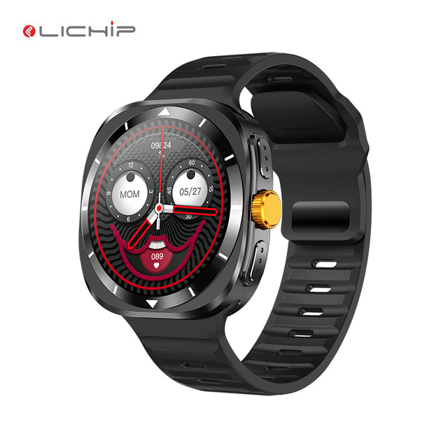 LICHIP L7 Ultra Outdoor Sport Smart Watch BT Call NFC Health Monitoring AI Voice Men Women F7 Ultra SmartWatch Reloj Inteligente