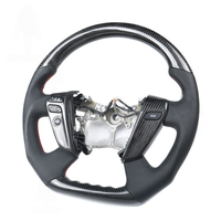 Volant en fibre de carbone adapté aux modèles TOYOTA Crown Prado 4 Runner Tundra Tacoma Corolla Rav4 Camry
