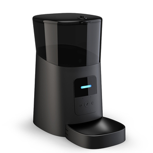 Distributeur de nourriture pour animaux de compagnie moderne de 6 L avec connexion Wi-Fi Tuya, 15 repas, distributeur intelligent pour chien et chat - Product Image 1