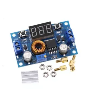 5A 75W 4.0-38V to 1.25V-36V DC-DC Converter Adjustable Step-Down Module DIY Power Supply