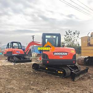 Miniexcavadora Usada Doosan Dh60 con Certificación EPA, Motor de 6 Toneladas, Modelo 2018, Capacidad de Cucharón de 1.5 m - Product Image 3