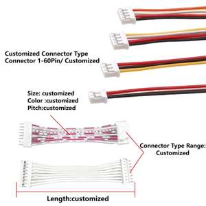 Maßgefertigter OEM-Kabelbaum 2,0mm 2 3 4 5 6 8 10 Pin 1,5mm Kabel Elektronischer Kabelbaum für Haushaltsgeräte Zentralklimaanlage - Product Image 5