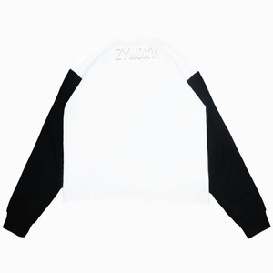 เสื้อแขนยาวผ้าวาฟเฟิลคุณภาพสูงแบบสั่งทำพิเศษ พร้อมปักโลโก้ ตัดเย็บแบบสั่งทำ เสื้อโอเวอร์ไซส์ผ้าวาฟเฟิลแขนยาวแบบเรียบ - Product Image 4