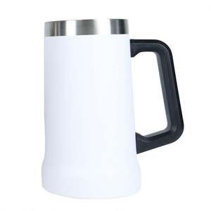 2025 nuevo logotipo personalizado de acero inoxidable al por mayor botella de agua vaso de doble pared con asa - Product Image 3