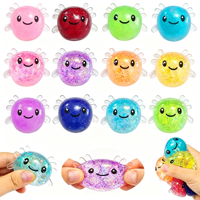 Jouet Squishy Axolotl Pailleté en Sucre de Malt, Jouet Anti-Stress Doux à Presser, Cadeau de Fête pour Enfants