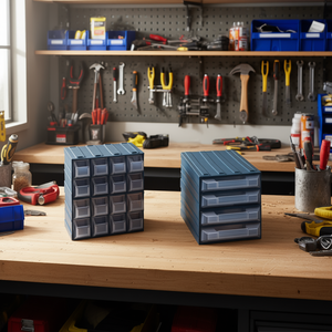 TTAKE Drawer <b>Cabinet</b> <b>Tool</b> Containers With Clear Drawers For <b>Storage</b> Organization - Product Image 2