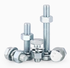 Acier au carbone M6/M8/M10 Grade 4.8 8.8 Boulon hexagonal zingué 933 Outils de réparation pour l'industrie de la construction Matériel - Product Image 4
