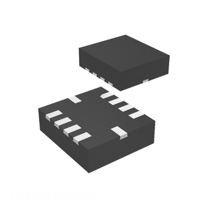 ชิ้นส่วนอิเล็กทรอนิกส์การจัดการพลังงานช่องผู้ผลิต LM3017LE (PMIC) 10 WFQFN /nopb - Product Image 1