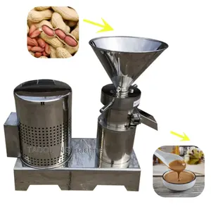 Machine de fabrication de beurre d'arachide sûre et populaire petite machine de fabrication de beurre d'arachide traitement commercial de noix de cajou