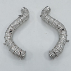 ท่อไอเสียแบบ Heatshield Racing สำหรับ Mercedes-Benz C63 C63S AMG W205 4.0T ปี 2019+ - Product Image 3