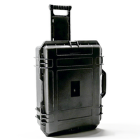 Valise de transport étanche IP67 en plastique rigide à roulettes pour équipement et instruments, support OEM, prix abordable