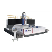 Machine de perçage, taraudage et fraisage mobile à portique en acier, série PMD, robuste, haute vitesse, pour plaques de tubes et brides