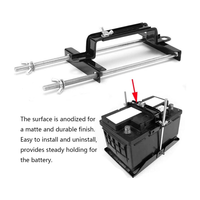 Autobatterie halterung Einstellbare feste Halterung Batterie karten clip Batterie halter Modifizierte feste Niederdruck platte