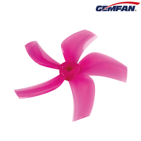 Hélices Gemfan 1613, 8 paires, plastique, 40 mm, 4 pales, 1 mm, 1,5 mm, pour quadricoptère de course FPV