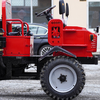 Camion agricole multi-usage, camion utilitaire diesel, porte-charge hydraulique, système 4x4, capacité de 2-3 tonnes