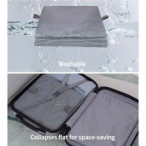 ตู้เสื้อผ้าแบบแขวนรุ่นใหม่ปี 2024 ชั้นวางของแบบแขวน 6 ชั้น ชั้นวางของในตู้เสื้อผ้าแบบแขวน กล่องเก็บของและถังเก็บของพีวีซี กล่องเหล็กสี่เหลี่ยมสแตนเลสสำหรับงานเย็บผ้า - Product Image 6