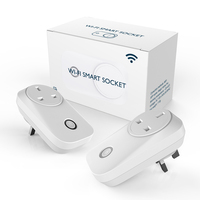 Tuya Alexa Wifi sans fil Us Standard Home Mini prise intelligente Tuya prend en charge Alexa Echo Dot et google Home Wifi Smart Power Plug