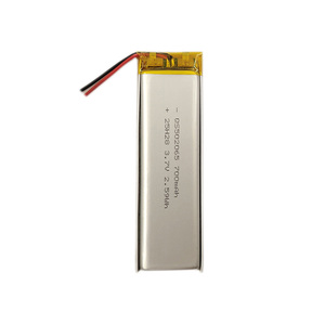 Wholesale Factory <b>3.7v</b> 700mah Rechargeable Li Ion Lithium <b>Batteries</b> 502065 Po <b>Battery</b> - Product Image 3