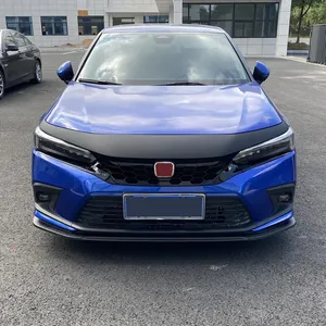 Car Front <b>Grille</b> <b>For</b> 11th 2022 2023 2024 Type R Style <b>Mesh</b> Grid Cover Trim Body Kit Accessories Exterior - Product Image 5