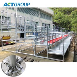 Tribuna Metálica Desmontable para Exteriores, Gradas con Asientos <span class=keywords><strong>de</strong></span> Material PP para Uso en Estadios - Product Image 4