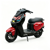 Scooter électrique 2000W, moteur haute puissance, longue autonomie, scooter électrique pour adultes, frein à disque double, suspension hydraulique, véhicule électrique pour les trajets quotidiens