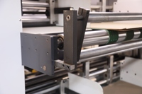Machine à laminer semi-automatique électrique à 3 plis pour carton ondulé et papier, 7 kW, précision 1 mm